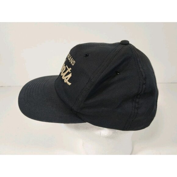 Vintage Sports Specialties New Orleans Saints Script Snapback Hat Cap The Twill - Picture 2 of 9